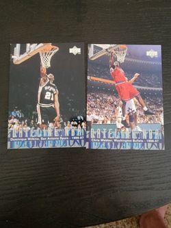 Set of 10 Upperdeck 5x7 cards