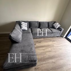 Grey Chenille Sofa Sectional