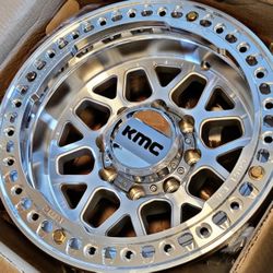 Kmc Grenade Crawl Beadlock 17x8.5 8x165.1 + 0 Offset Wheels (Set of 4) 🔥🔥🔥