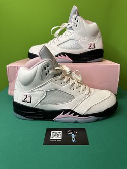 Air Jordan 5 Retro “Soft Pink” USED Size 9.5 OG ALL HQ7978-102