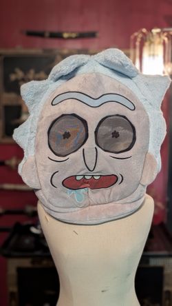 Rick and Morty Big Greeter Plush Head Adult Swim Cosplay Rick Sanchez 2018