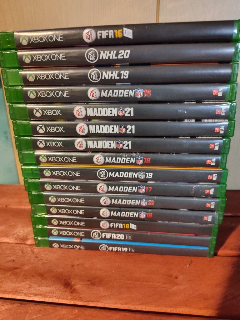 Xbox One Sports Game Lot