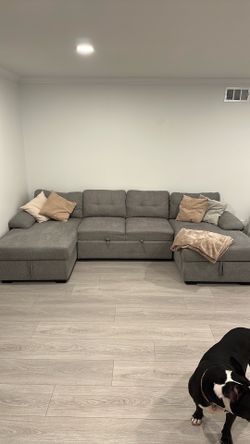 Gray 4 seater Couch