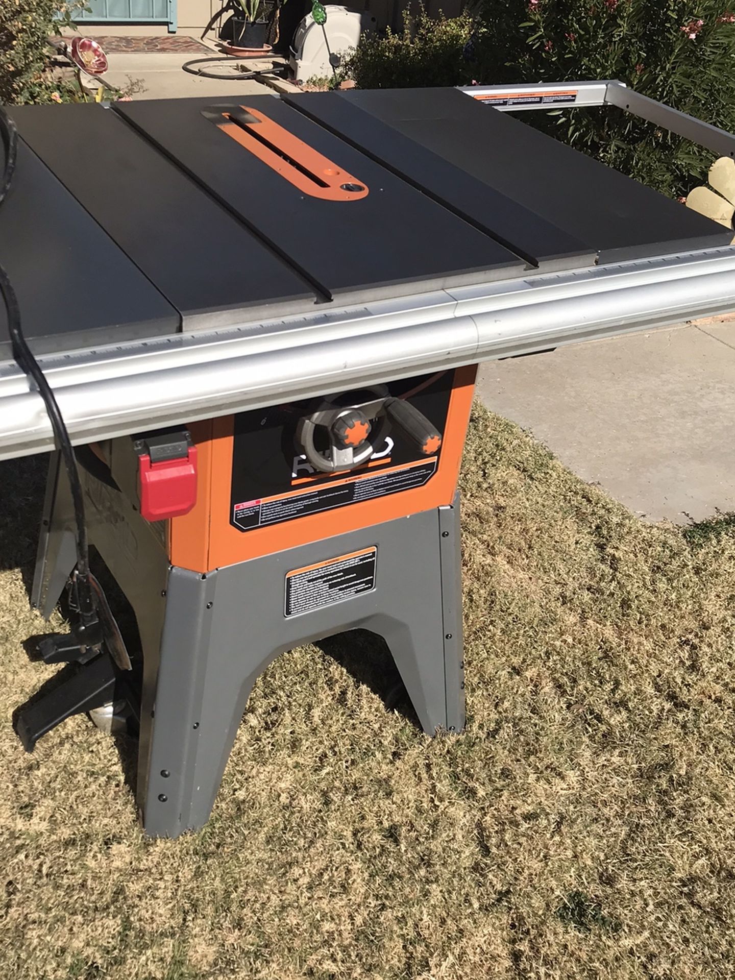 Ridgid 10” Table Saw