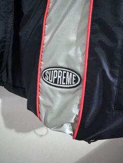 Supreme Stripe Puffer Jacket