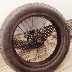 Kenda 20"x4" Front Tire And Rim