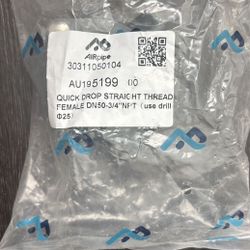 QUICK DROP STRAIGHT THREAD FEMALE DN50-3/4"NF'T (use drill Ф25)