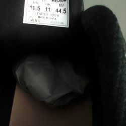 All black orthopedic shoes