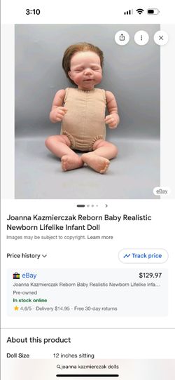 Joanna Kazmierczak Reborn Baby