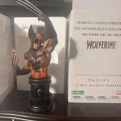 Wolverine Bust Statue