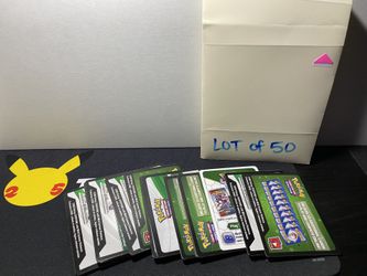 New Pokémon Tcgo Code Cards (Pink, Lot Of 50) Only $10.
