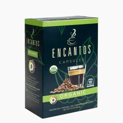 I don't drink coffee to wake up. I wake up to drink coffee...Encantos Origins Organic Coffee Capsules 18-Count