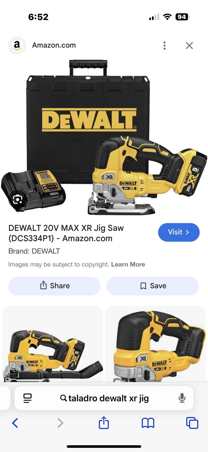 Dewalt Jig Saw