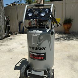 Husky 20 Gallon Quiet Air Compressor 