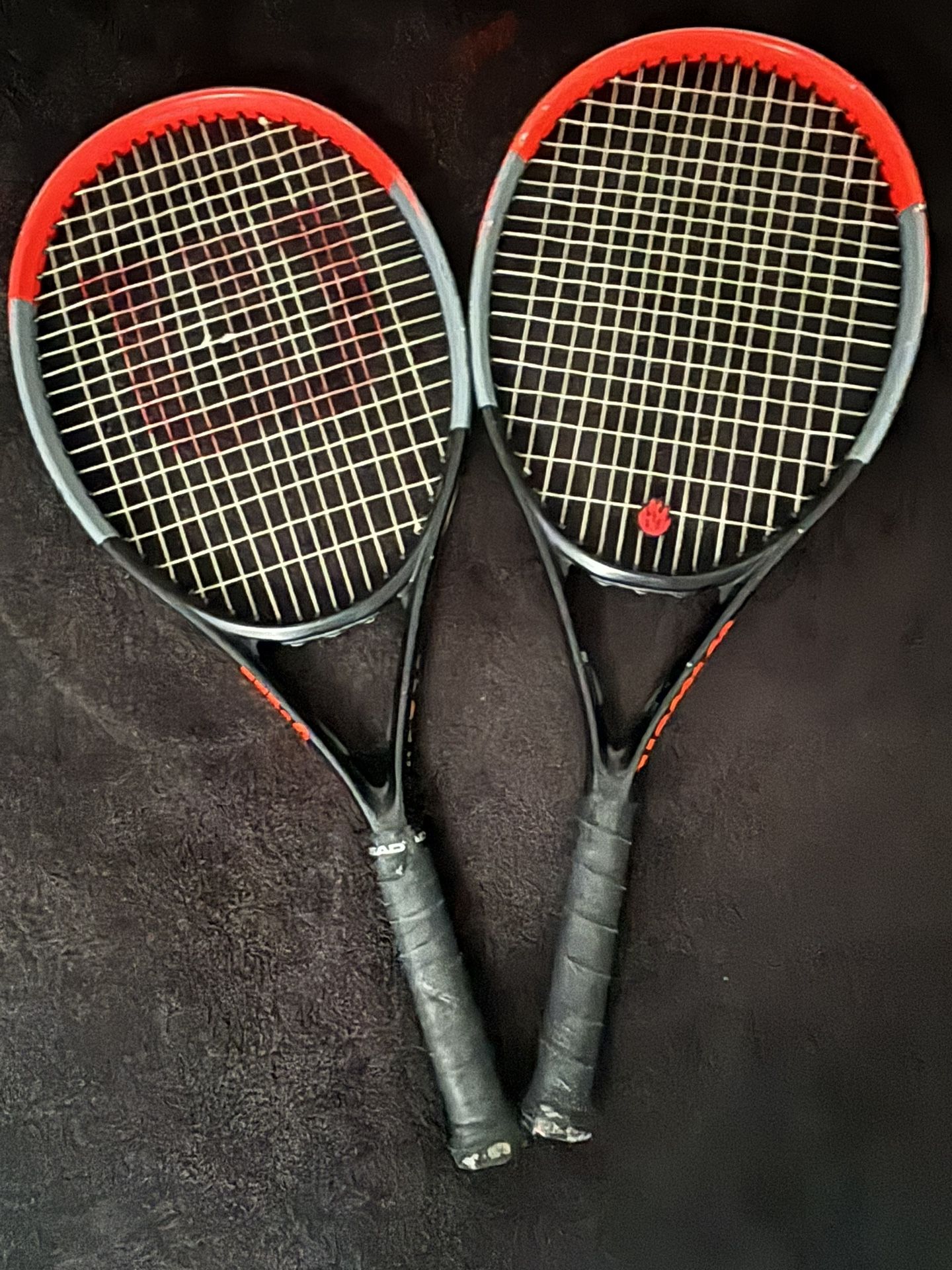 2 Wilson Clash 26 Tennis Rackets – Grip 0 – Great Condition