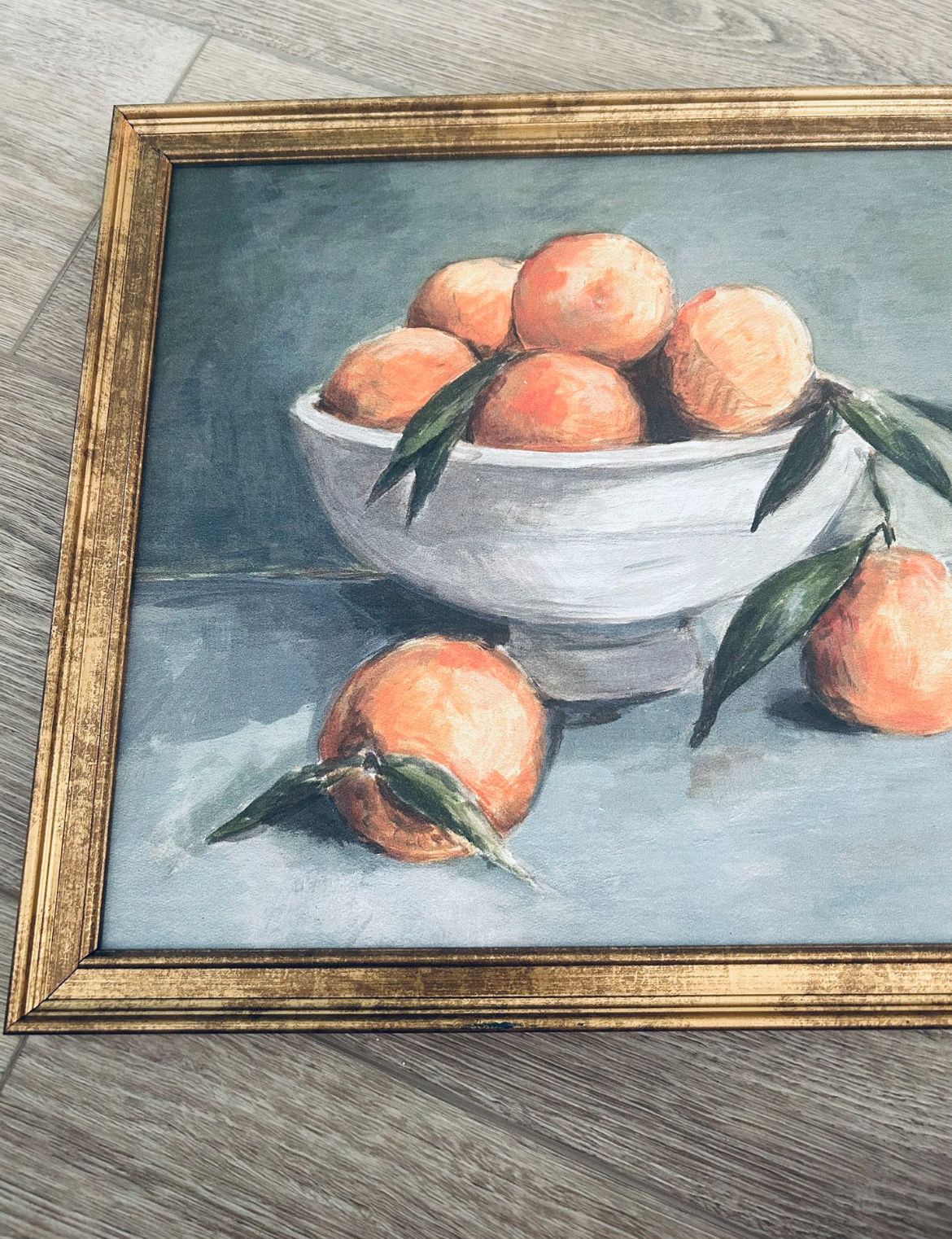 Citrus Harvest Framed Wall Canvas Antique Gold - Threshold™ with Studio