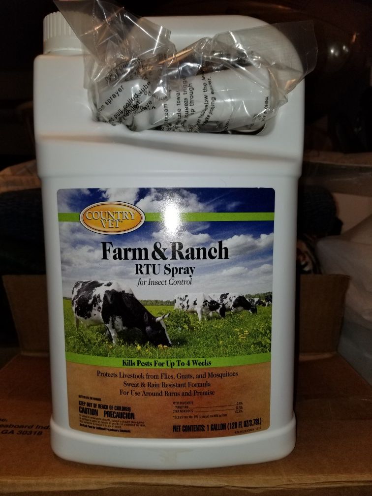 Country Vet Farm & Ranch RTU Spray Gallons