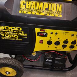Champion 9000 Watts Generator.Low Hours
