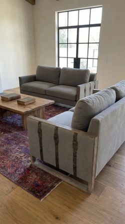 Free Delivery custom grey couches