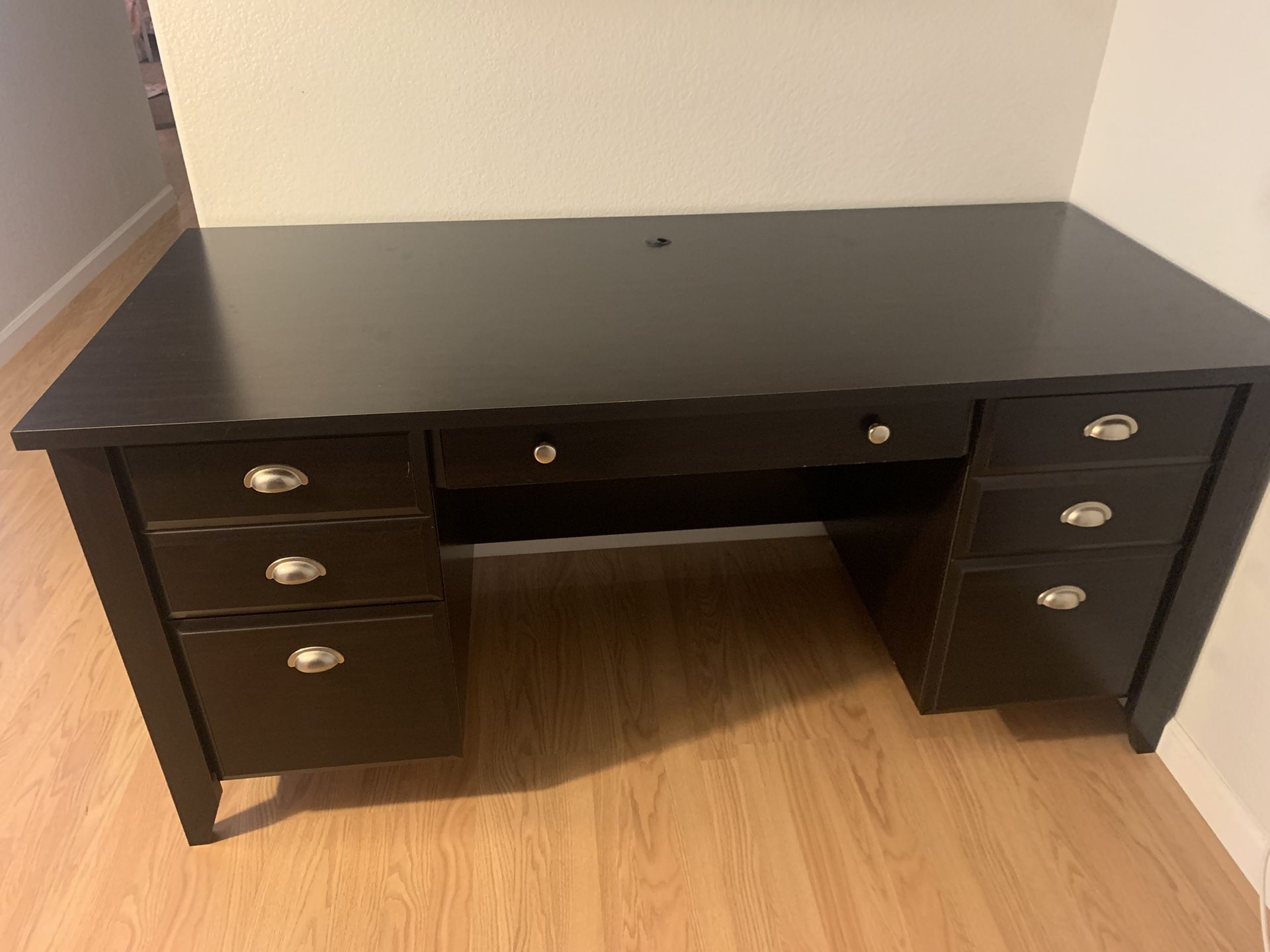 Black Wooden Desk