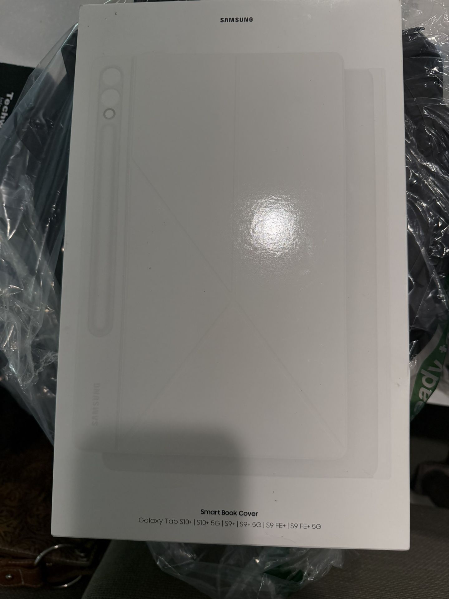 Samsung Smart Book Cover is designed for the Galaxy Tab S10+/S9+/S9 FE+ tablets.