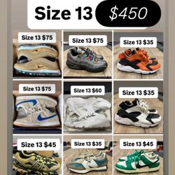 Nike Huarechres Size 13 Men 