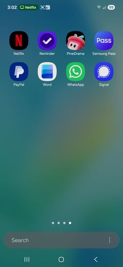 Cricket, Android, black.\nThe back is blue