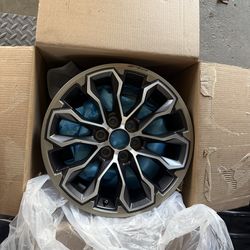 6- 2021 Chevy Colorado zr2 rims