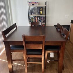 DINING TABLE AND CHAIRS- MOVING, MUST GO AND BE PICKED UP BY 3/30/26!