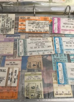 Boxing Tickets