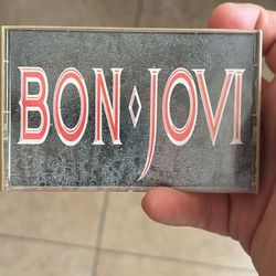 Bon Jovi Slippery When Wet Cassette Tape