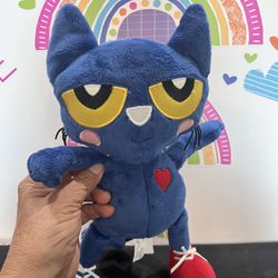 PETE JR THE CAT -  13 INCH LIKE NEW - Blue Cat