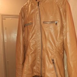 New Leather Motor Cycle Jacket