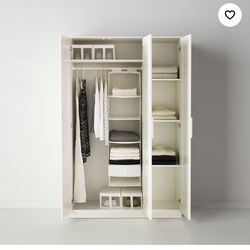 Closet hinged wardrobe. Storage.