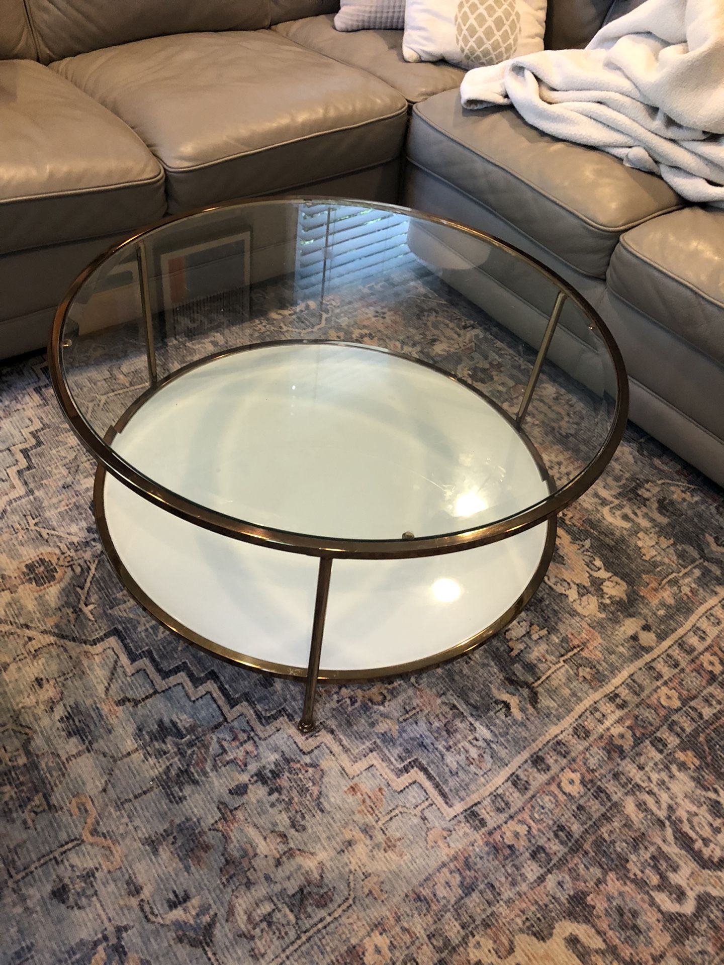 Glass Coffee Table 