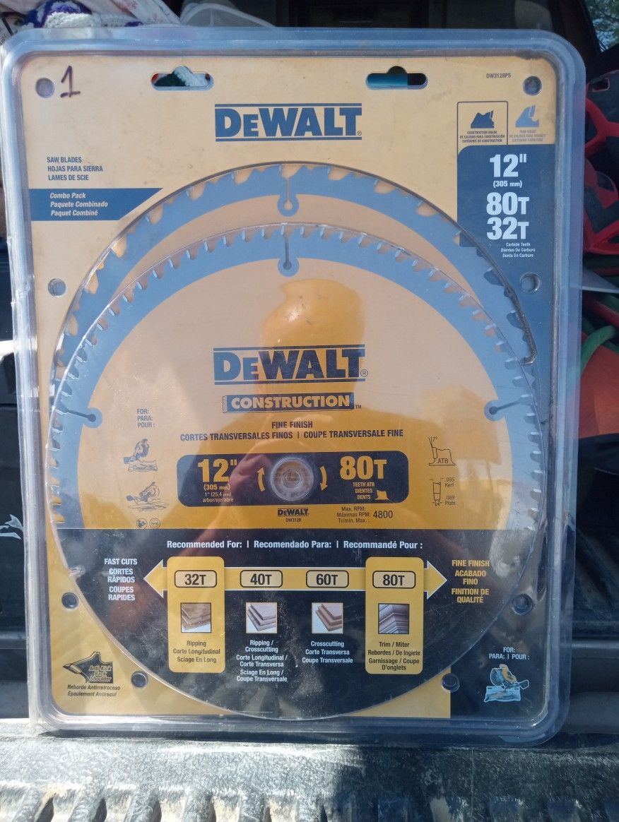 DeWalt Saw Blades