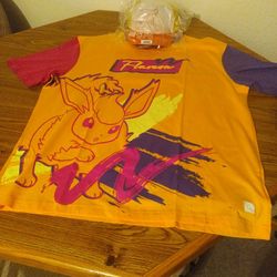 Pokemon Shirt 2XL And Hat