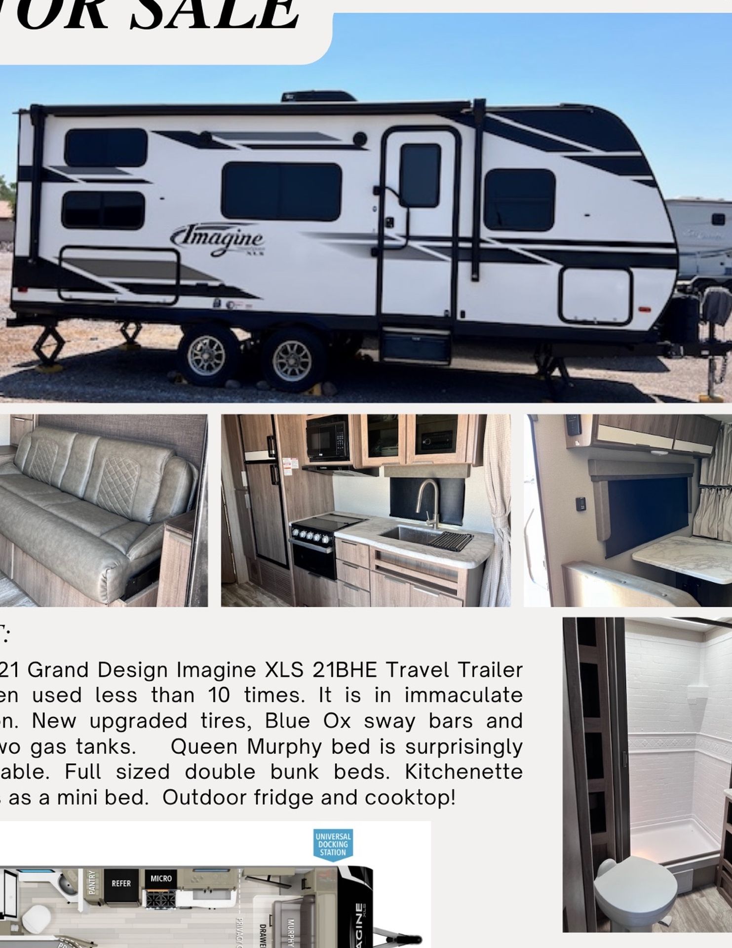 2021 Grand Design Imagine XLS 21BHE