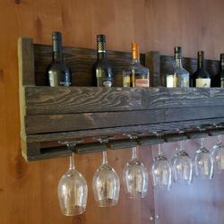 Rustic Wine Rack