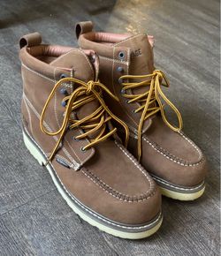 IRON AGED HARD TOE BOOTS