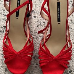 Zara Red Heels