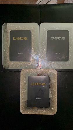 Bebe 5x7 Glitter Picture Frames Set of 3