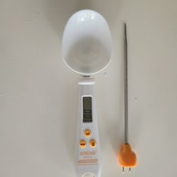 ANENG HTC-6 Digital Kitchen Spoon Scale with a Detachable Temperature Probe