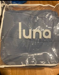Luna Adult weighted Blanket  Blue Grey KING SIZE