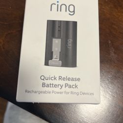 Ring Quick Release Battery Pack 