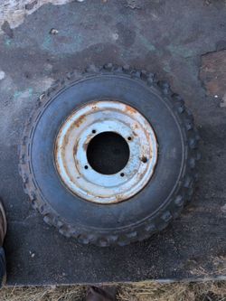 Yamaha banshee front wheels and tires