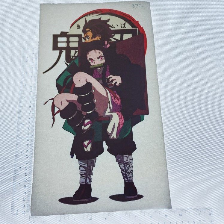 Iron On Heat Transfer  Good For T-shirts Sweaters Jackets T Shirt Design Size Is About 14x9 Anime #372