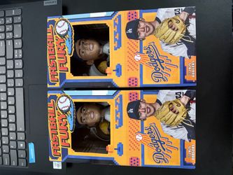 LA Dodgers Fastball Fury Bobblehead 2025 – Lot of 2