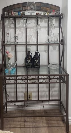 Wine Rack And Shelves 