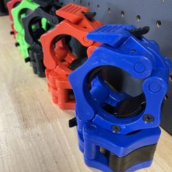 OLYMPIC BARBELL COLLARS🔹WORKOUT FITNESS GYM EQUIPMENT 